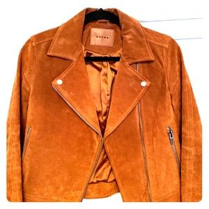 Blank suede jacket sz. s